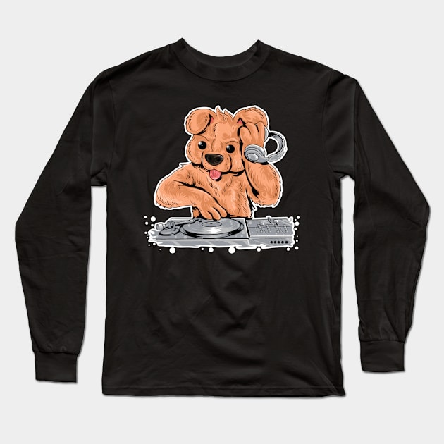 Dj teddy Long Sleeve T-Shirt by Ritvik Takkar